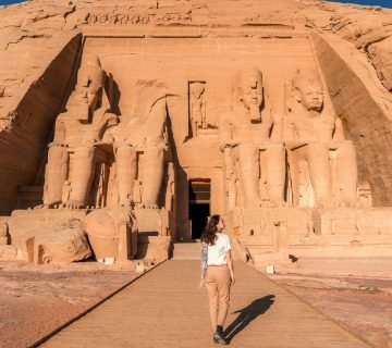 Abu simbel temple