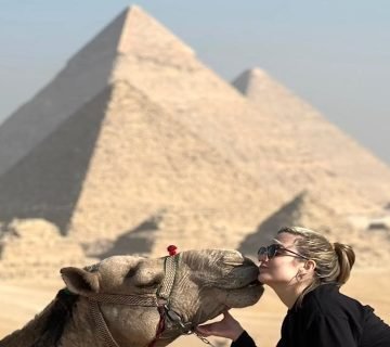 Camel and Pyramids (2)